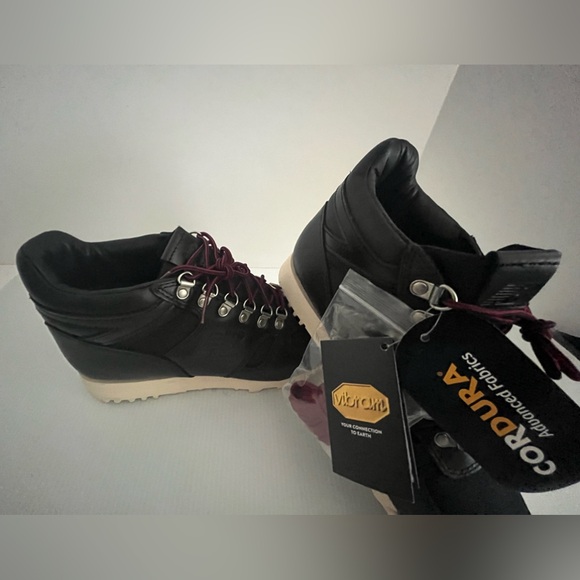 New Balance Men's Rainier Hiking Leather Boots (Black) sz 8 1/2 - Picture 11 of 16